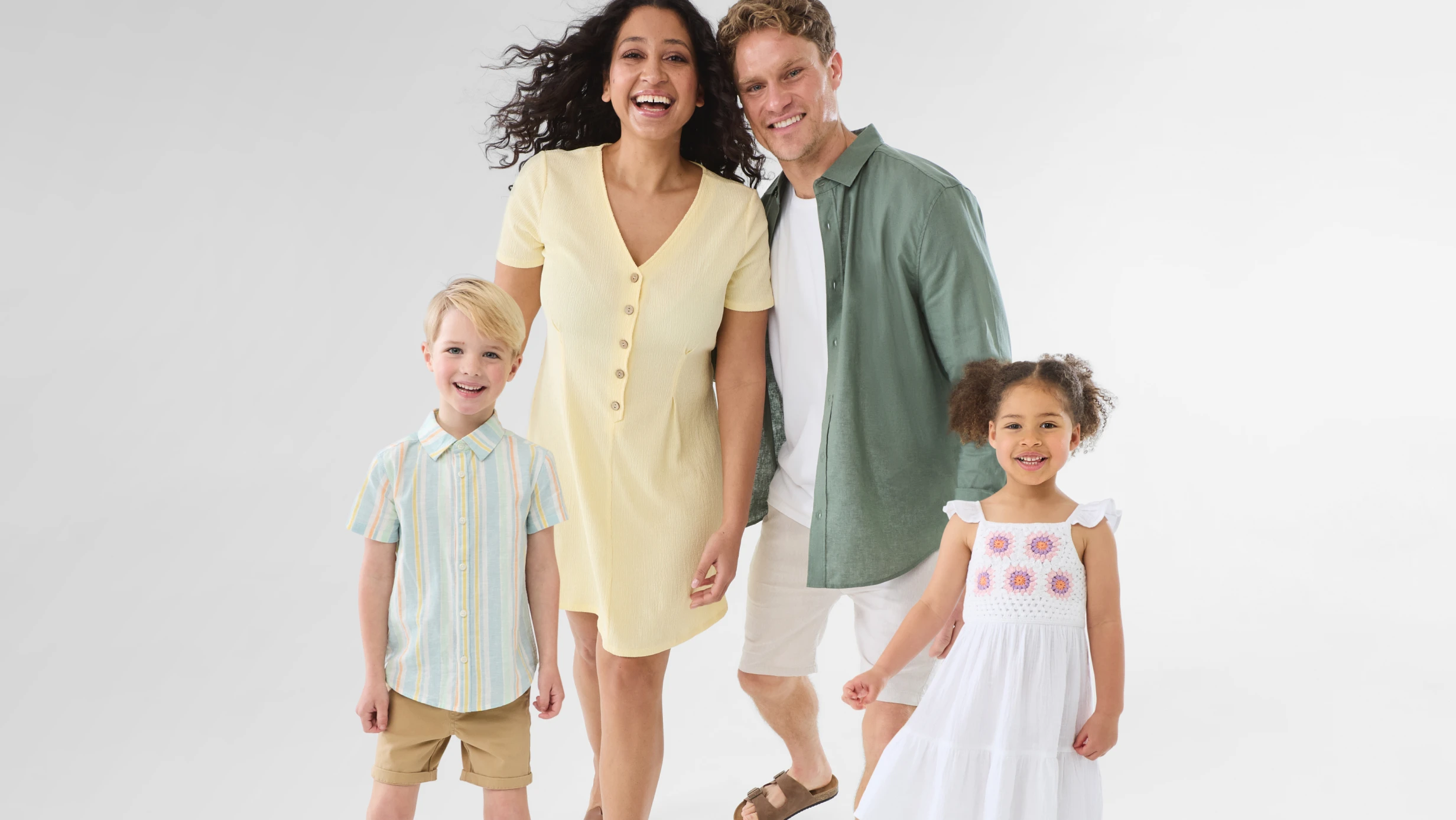 Spring Summer outfits for the whole family