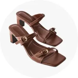 Womens Two Strap Buckle M