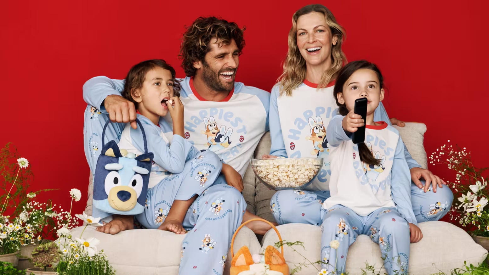 Target Easter Family Matching Pyjamas Bluey