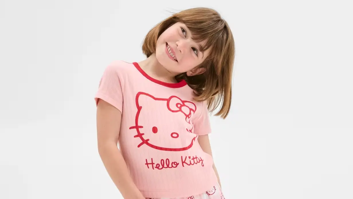 Target Kid's Sleepwear Girls 1-8 Hello Kitty pink