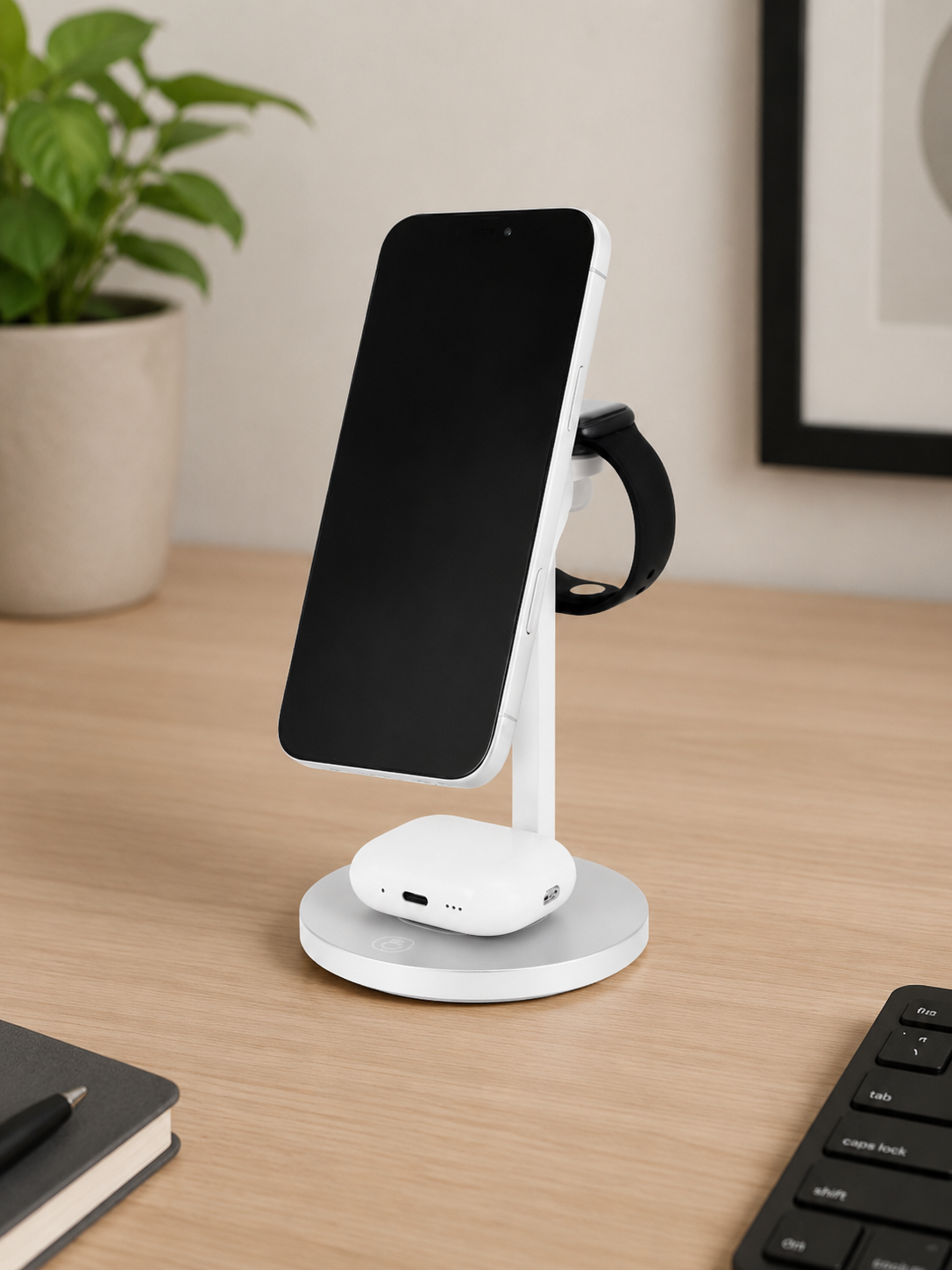 3-in-1 Desktop Wireless Charger
