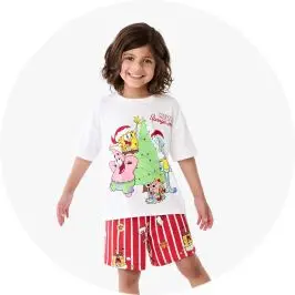 SpongeBob SquarePants License Christmas Family Matching Knit Pyjama