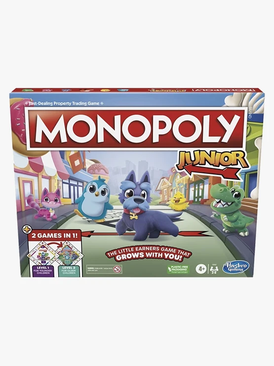 Monopoly Junior 2 Games 