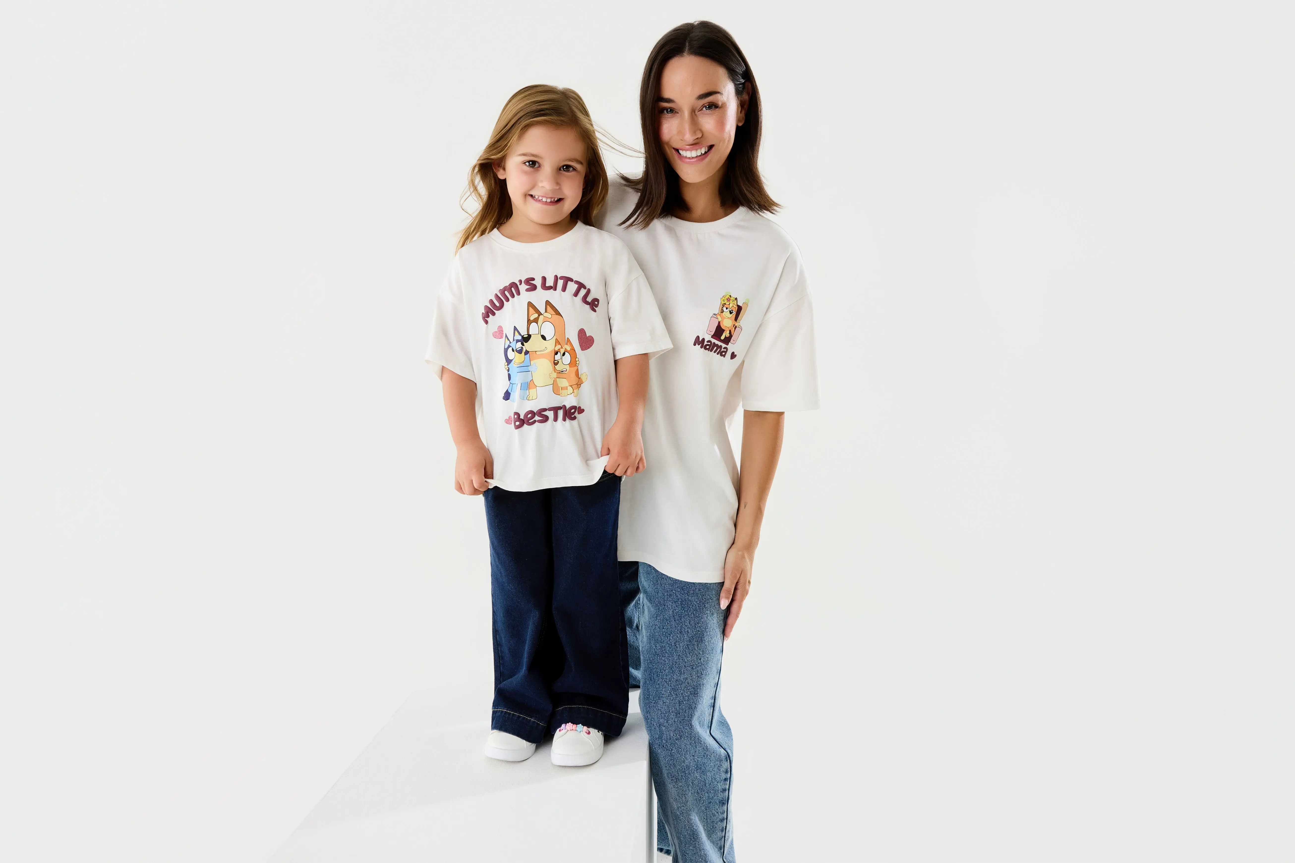 Bluey mum and me t-shirt