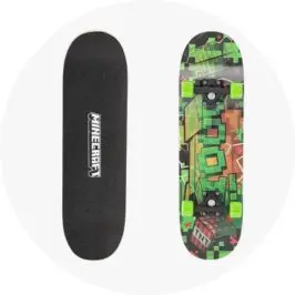 28in. Minecraft Lenticular Skateb