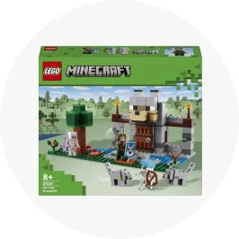 LEGO Minecraft The Wolf Stronghold Fortress Pla