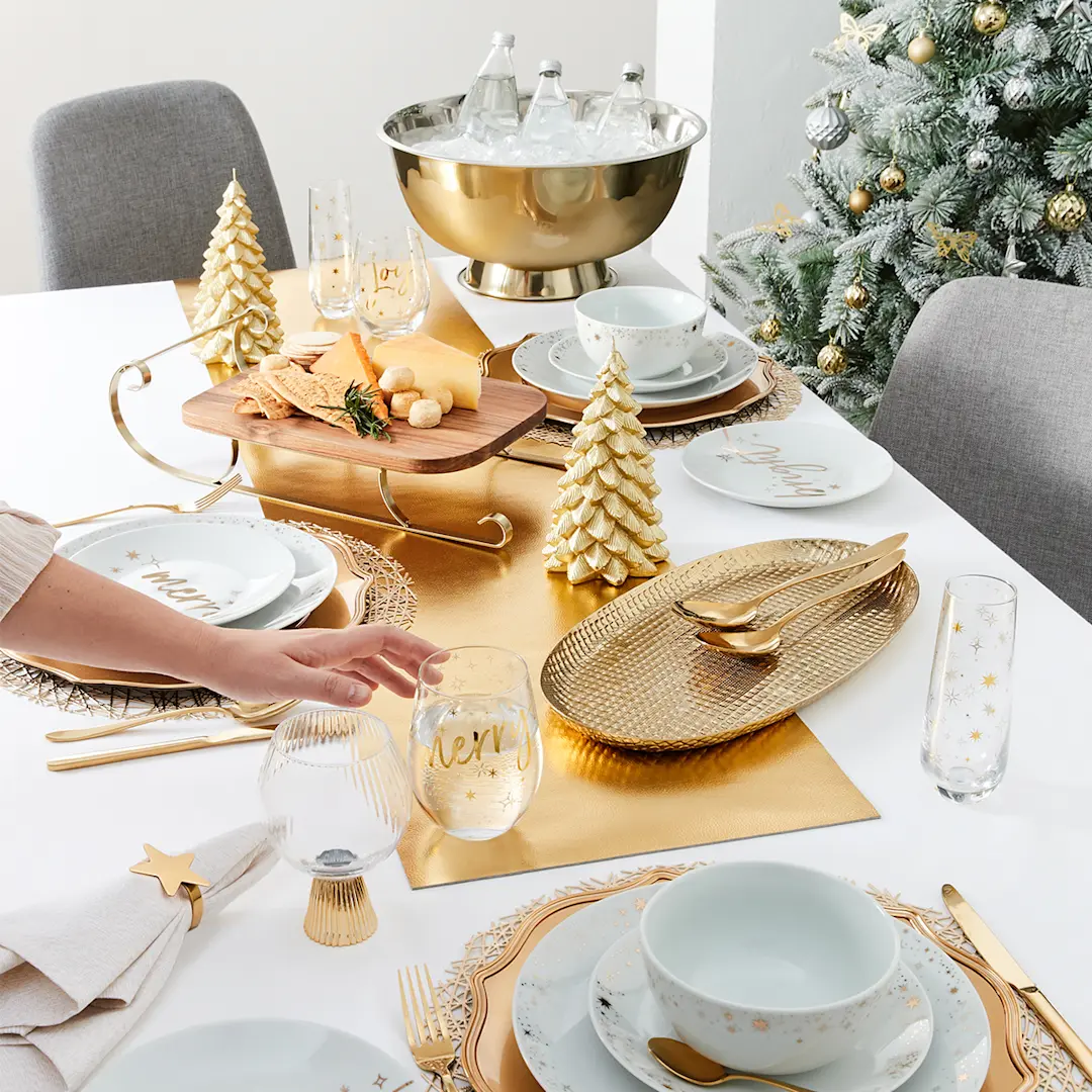 How To Set Up Your Christmas Dining Table Kmart