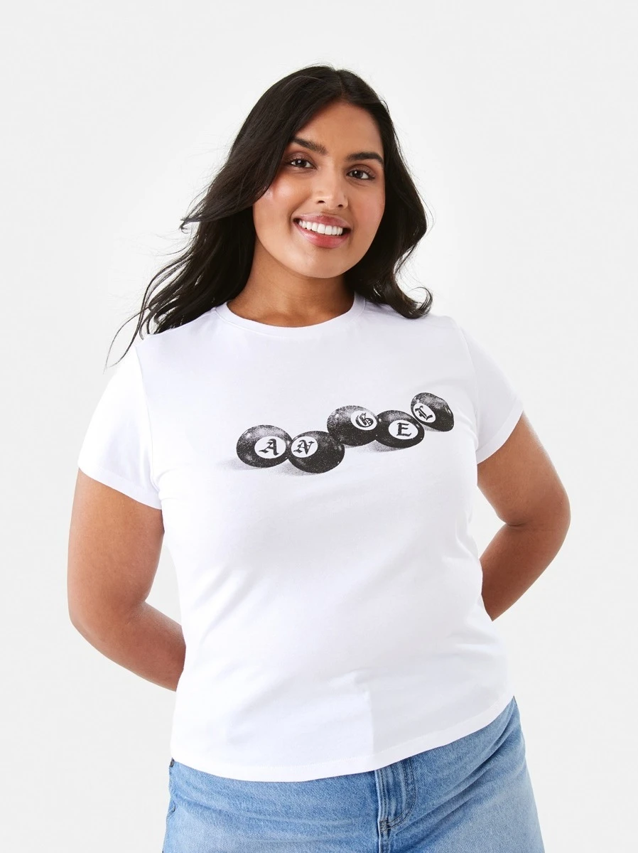 Short Sleeve Neat Print T-s