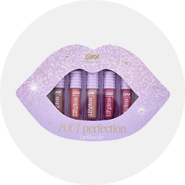 a set of multi coloured lips