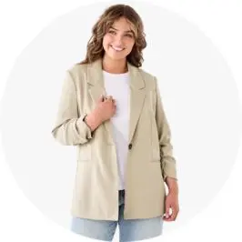 Womens Beige Ruched Sleeve Bl