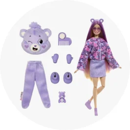 Barbie Cutie Reveal Care Bears Series Doll - Asso