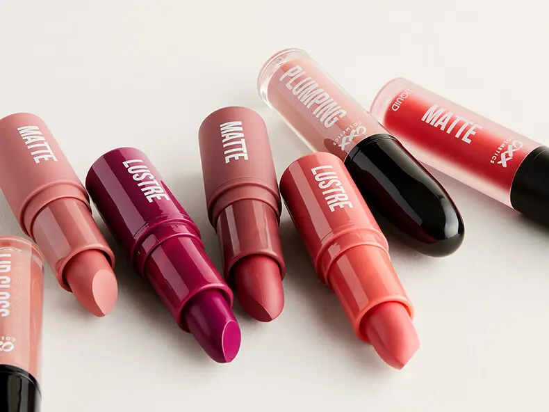 colourful lipsticks