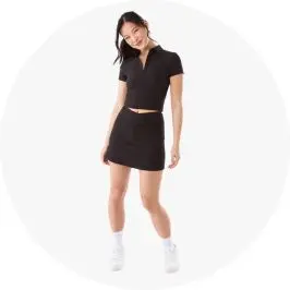 Active Womens Rib V-S