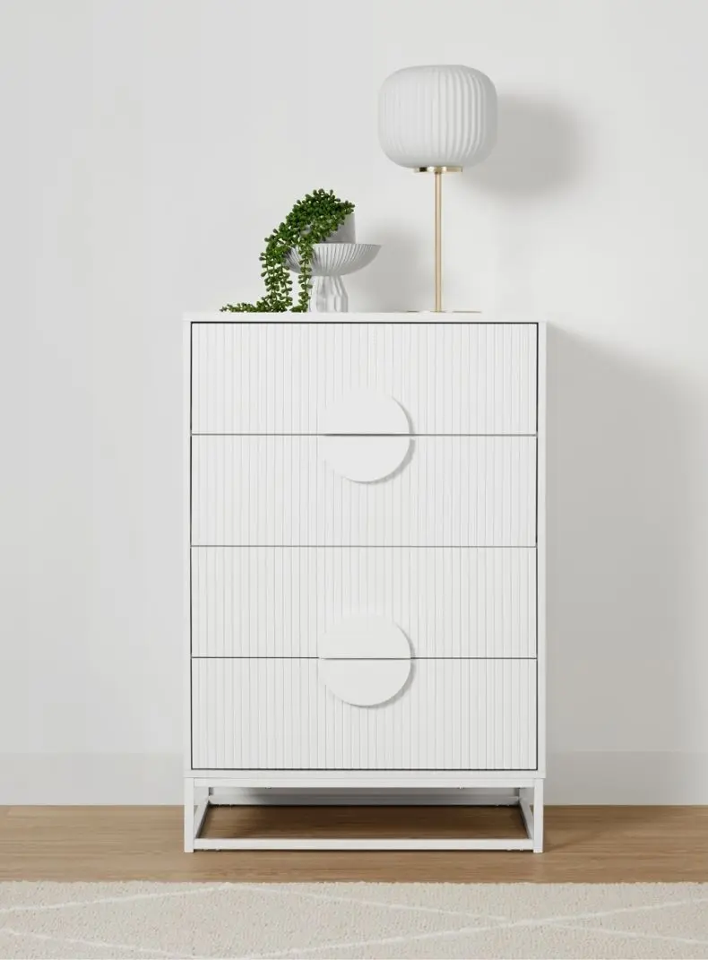 Stevie 4 Drawer Chest - W