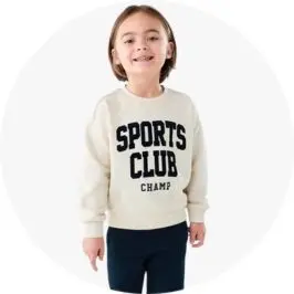 Beige Print Crew Neck Sweatshirt for Boya 1-7 y
