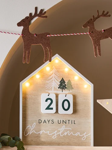 Light up countdown cale