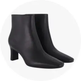 Womens Black Ankle B