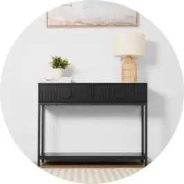 Stevie Hall Table - Black