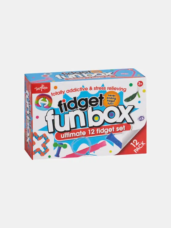 ToyMania Fidget Fun Box Ultimate 12 Fidget