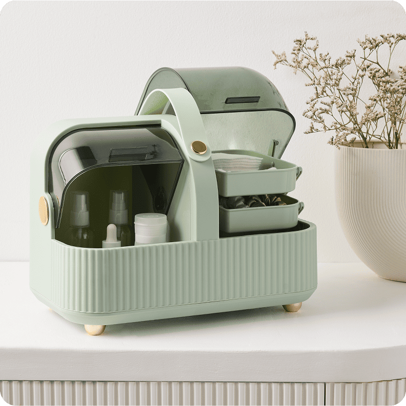 Cosmetic Caddy with Handle