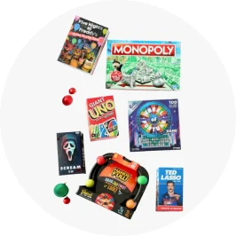 Assorted Board Games- Uno, Monopoly & 