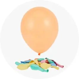 50 Piece Pastel Balloons