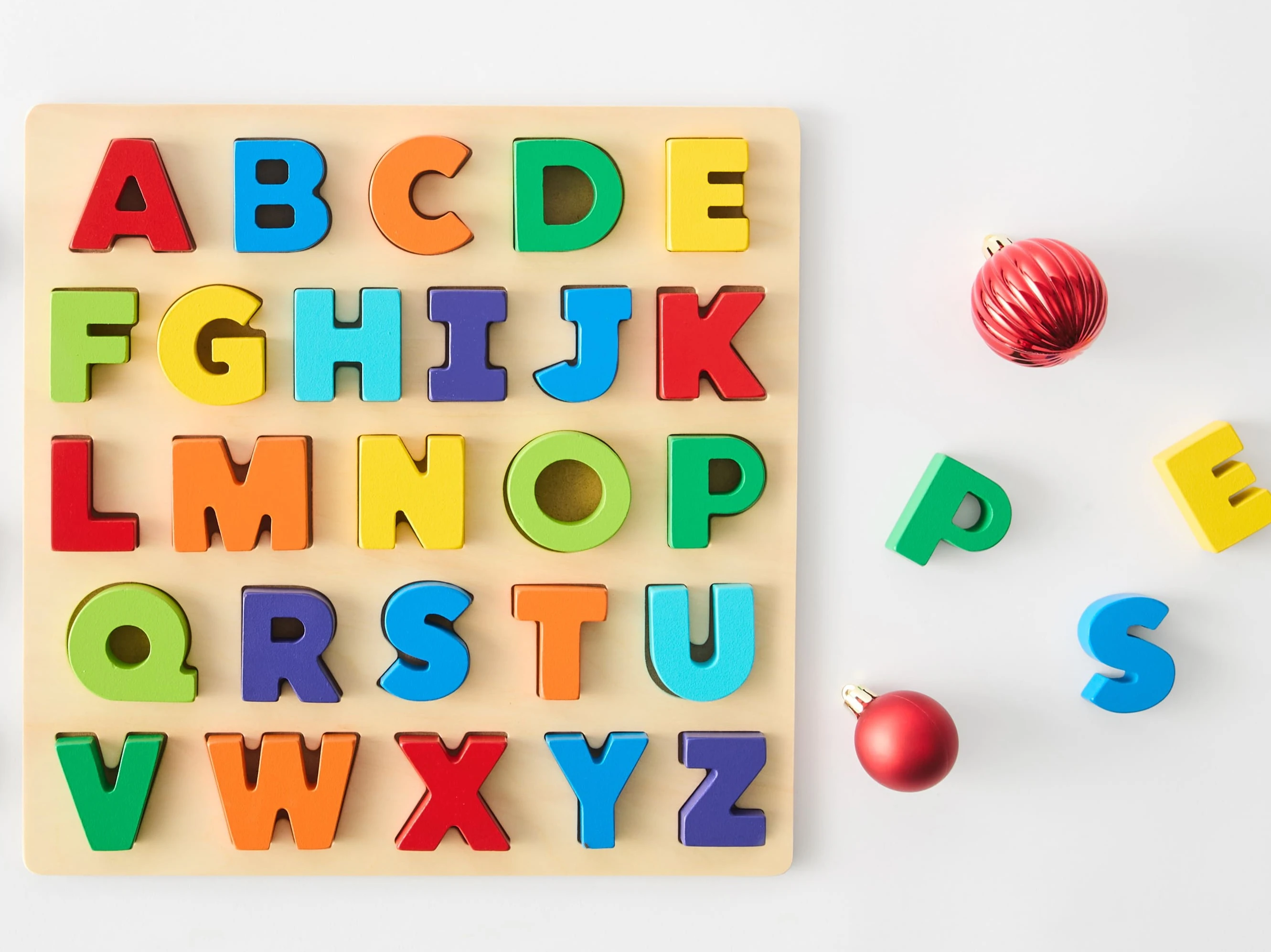 Learn the Alphabet Chunky Wooden Pu