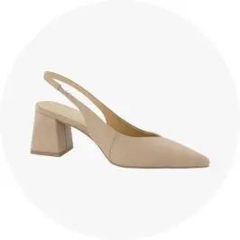 Womens Sand Slingback Block H