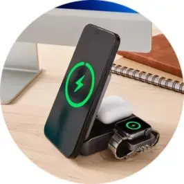 3-in-1 Foldable Wireless Charger - B