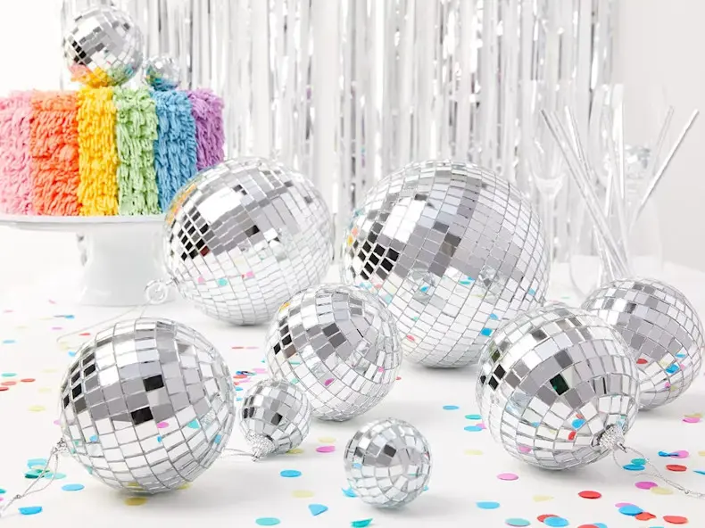 12 Piece Disco Ball Decoration Pack