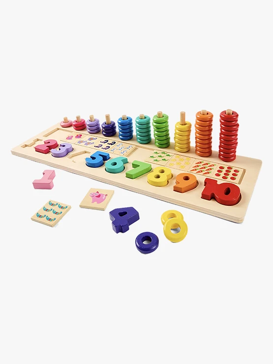 \Wooden Stack & Count Learning