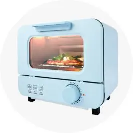 2L Mini Oven - Blue