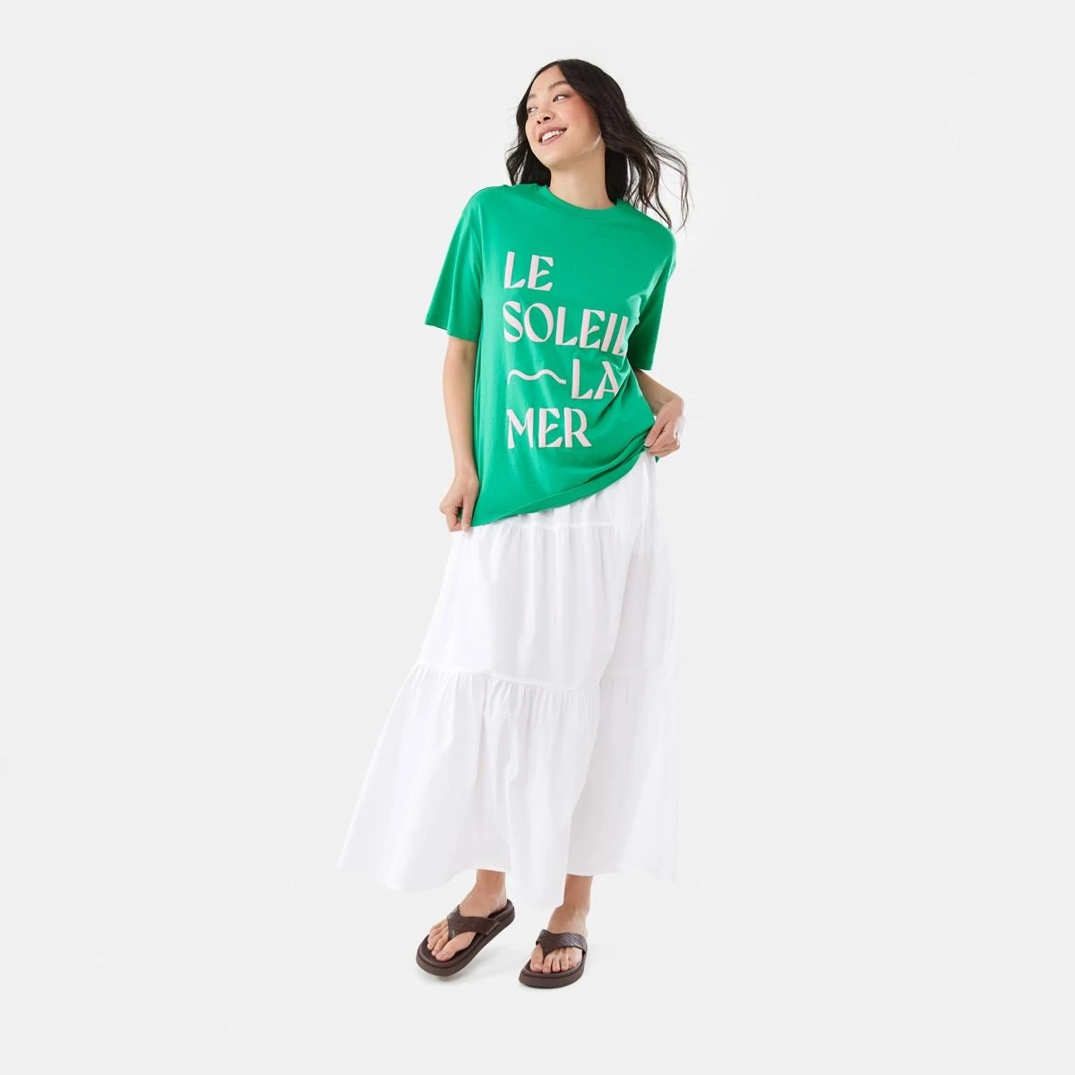 Short Sleeve Oversized Boyfriend T-shirt
