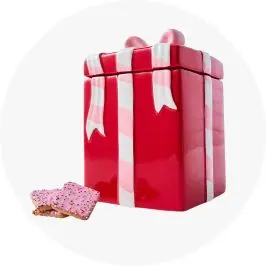 Red bow storage