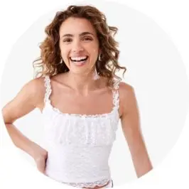 Womens Sleeveless Lace 