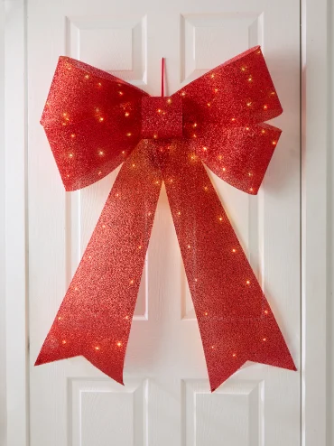 Light Up Door Bow