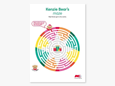 Kenzie Bear kids' activity 