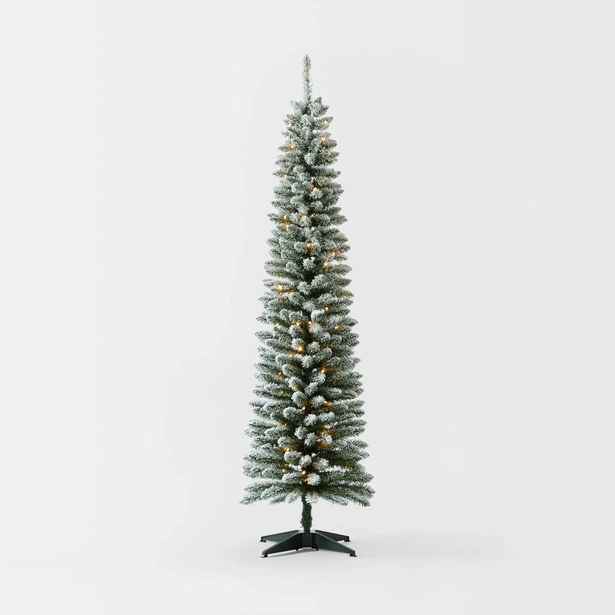 Snowy Christmas trees 2
