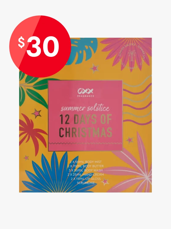 OXX Cosmetics Summer Solstice 12 Days of Christmas Advent Calendar