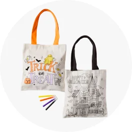 Colour Your Own Halloween Tote 