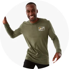 mens longsleeve khaki