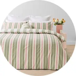 Alexis Cotton Rich Reversible Quilt Cover Set - King
