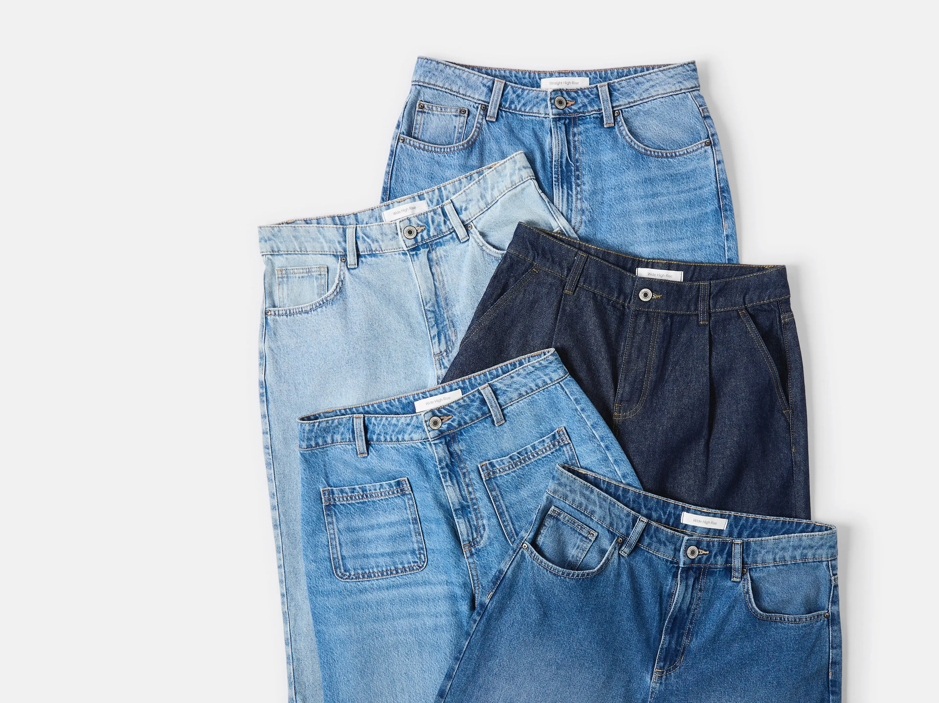Womens Denim Jeans wash assortment