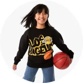 Official NBA Kids Fleece Crew Neck