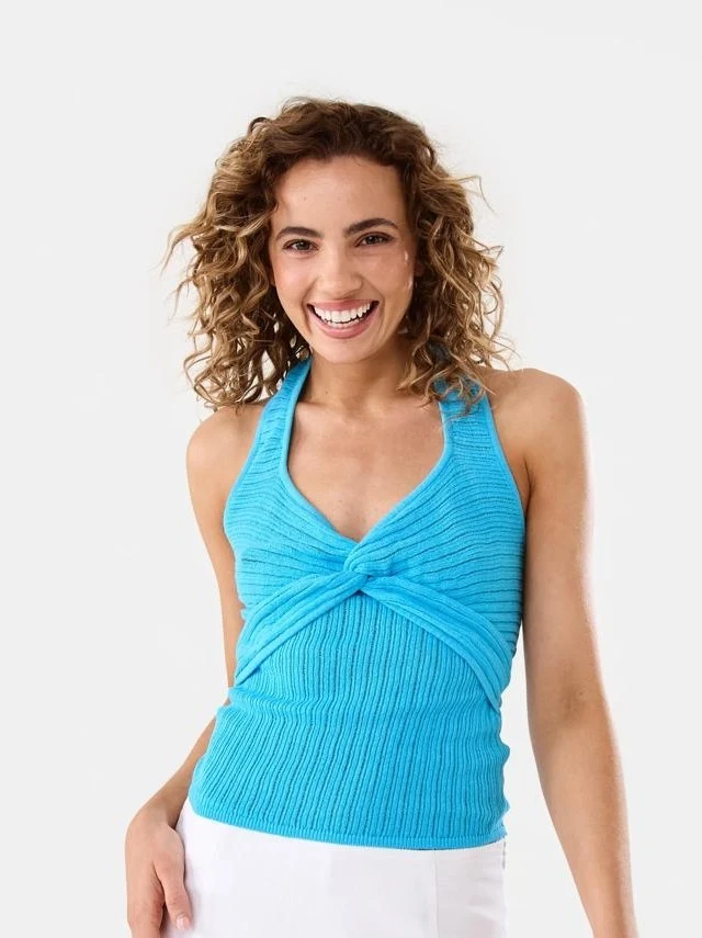 Halter Twist Front