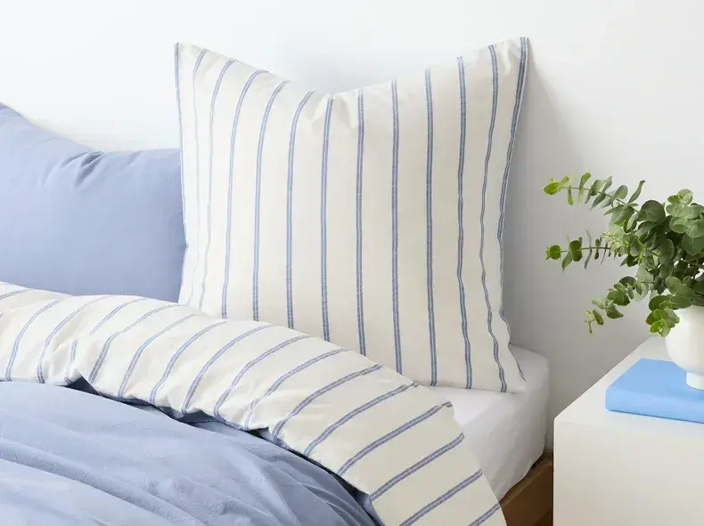 Target Arlo Bedding Blue Euro Pillow