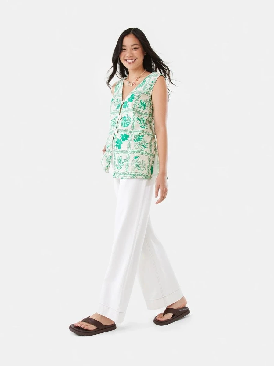 Wide Leg Pocket J