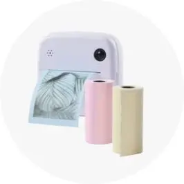 3 Pack Coloured Thermal Print P