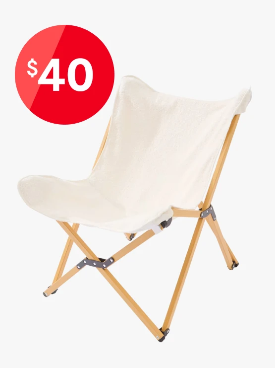 Boucle Camping Chair