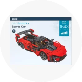 1543 Piece Mini Blocks Vehicle Series: Sports